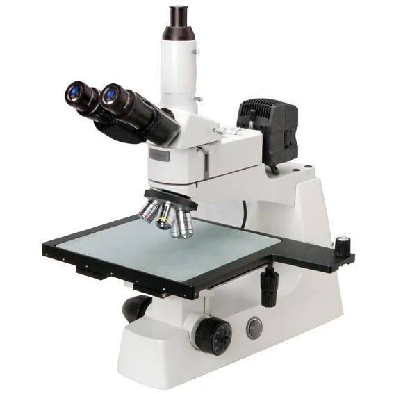 LX-047pw8t microscope métallurgique numérique stéréo vertical optique pour analyse de matériaux industriels