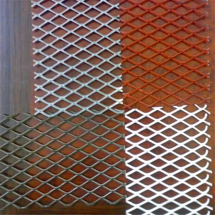 Heet High quality/High cost performance Industrial Expanded Metal Stainless Steel Wire Expanded Mesh Protecting Mesh Woven Silver Plain Weave Welding