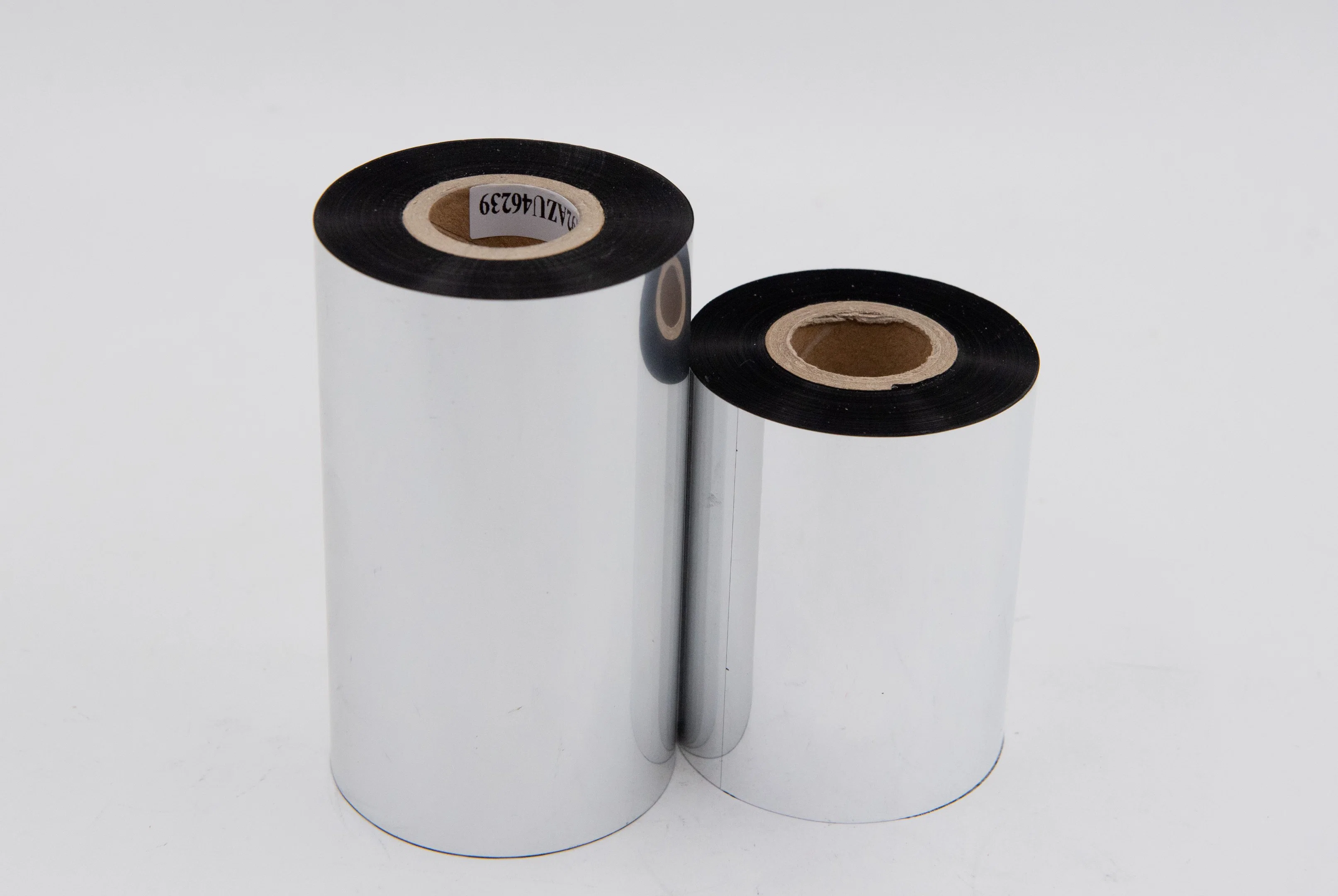 Thermal Transfer Ribbon 1 Inch 0.5 Inch Premium Resin Used for Semi-Gloss PP Pet PVC