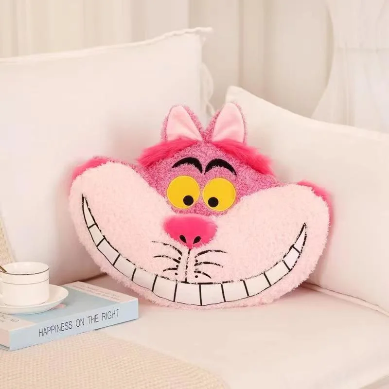 Cartoon Wonderful Cat Tissue Box Cute Plush Throw Pillow Cheshire Cat Tissue Drawer Household Tissue Set Car Tissue Box