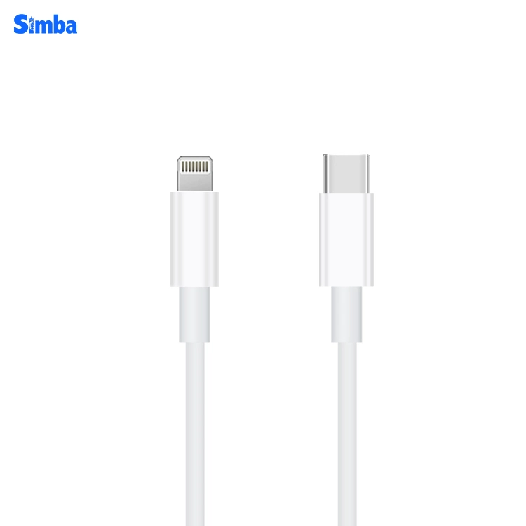 Factory Wholesale/Supplier Data Cable 3A Fast Charging for Apple Phone C Tolighting Mobile Phone Charging Cable 1.2m