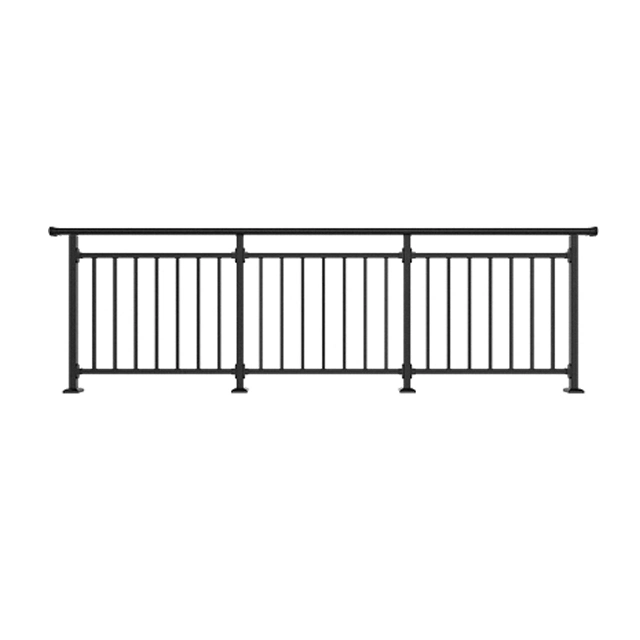 4 FT 6 Foot Custom Height Courtyard Aluminum Fencing