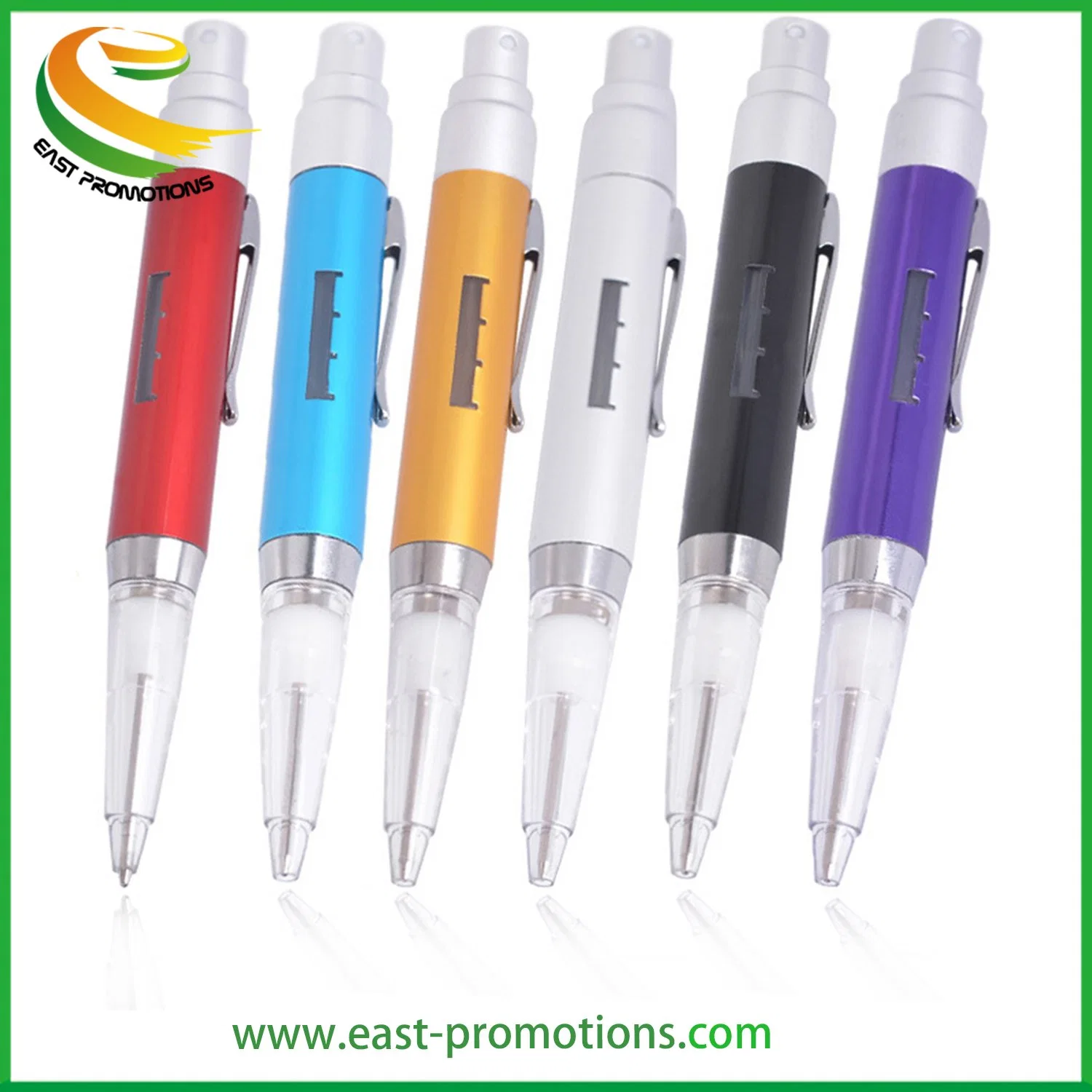 Bolígrafo metálico con Mini Perfumes, Spray pulverizador de perfume portátiles para empresas regalos