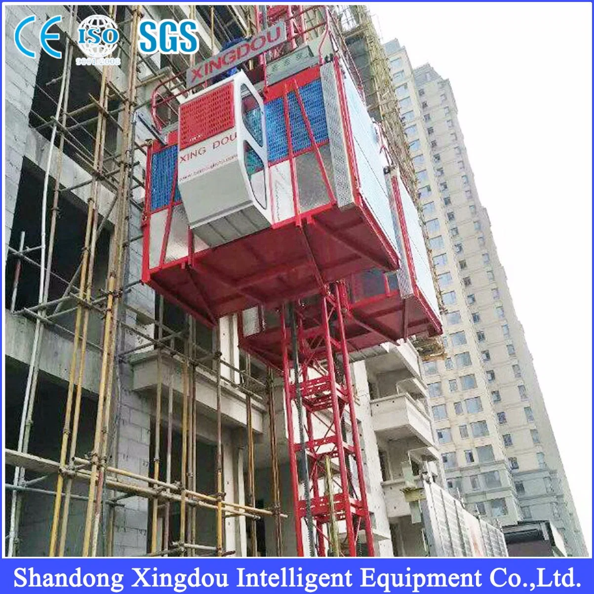 Sc200 Hand Crank Construction Hoisting Equipment