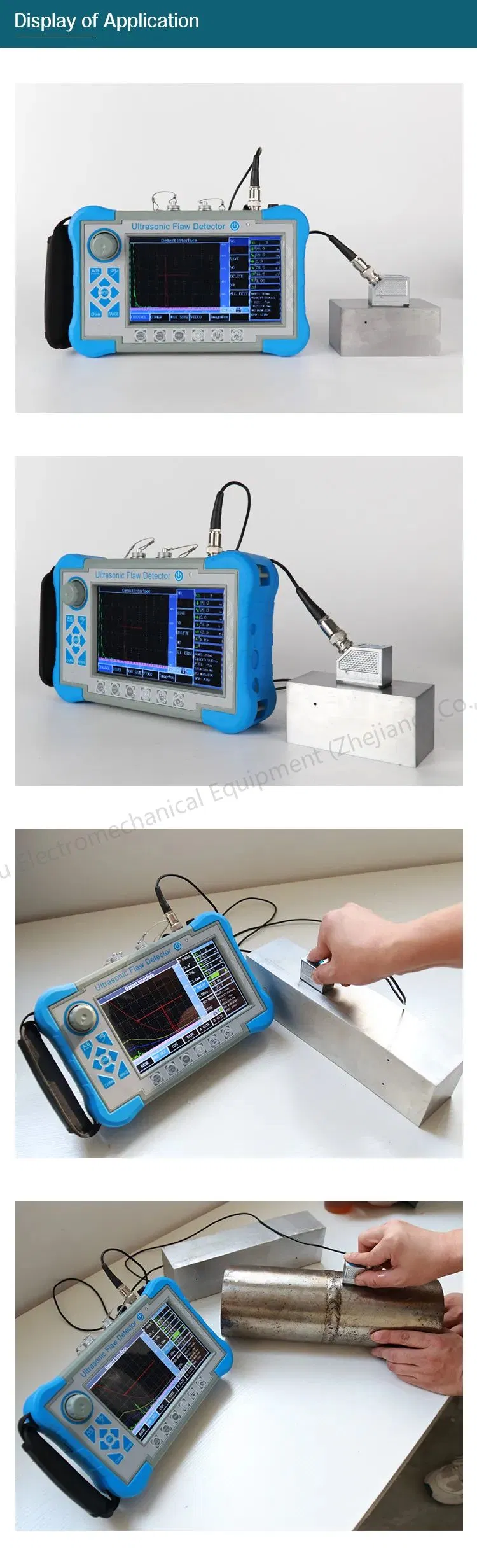 IP65 ABS Plastic Case Detector for Crack Detection with 500 Independent Channels