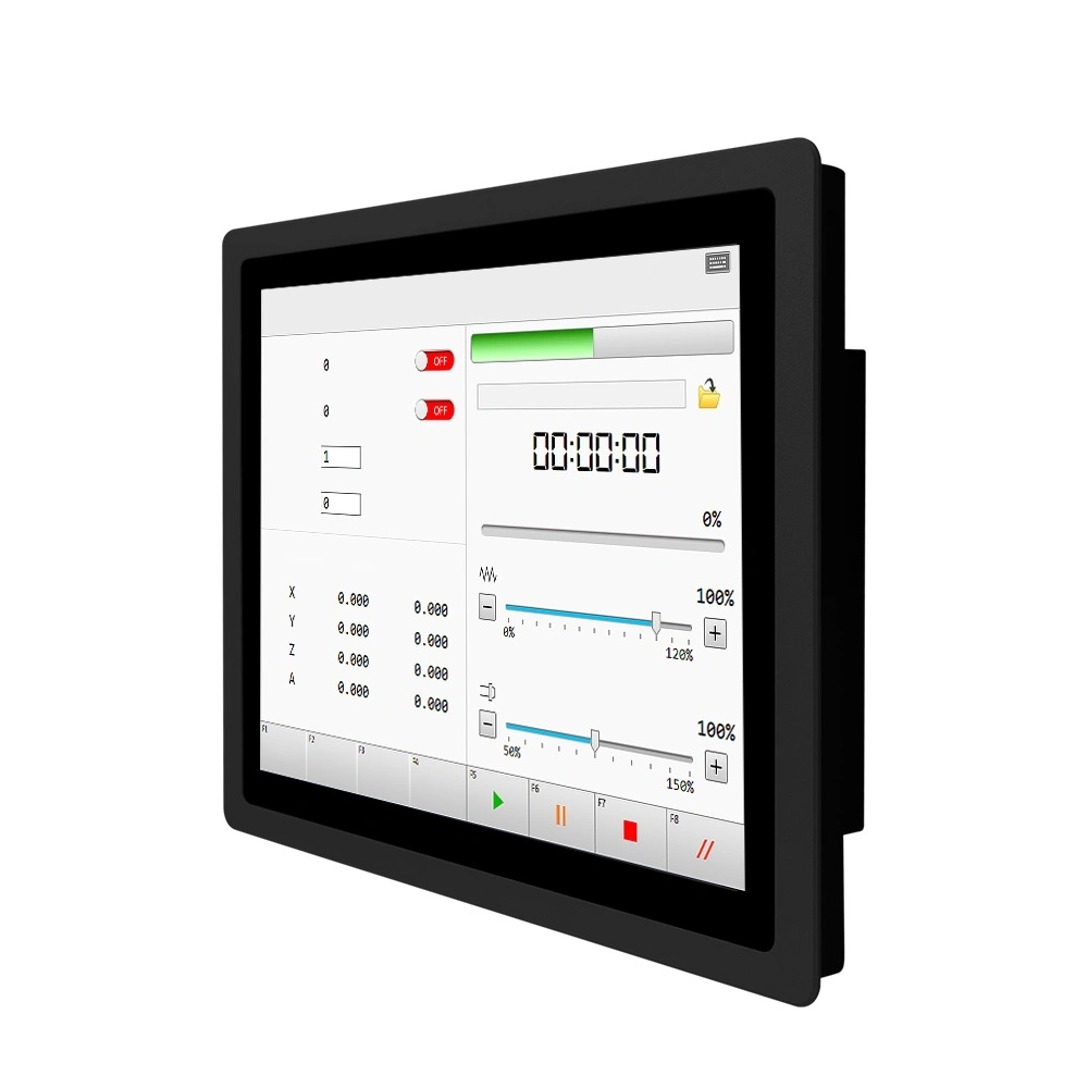 23.6 Inch Touch Type Manufacturer HMI COM USB I3 4th Industrial Monitor Industrial Controller Industrial Panel PC