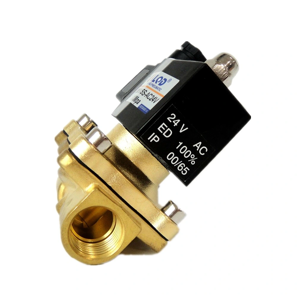 Ningbo Manufacturer Hot Sales Direct Acting AC24V Water Solenoid Valve