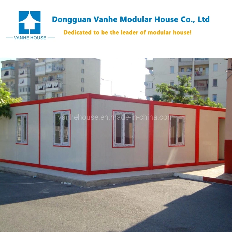 Modern Galvanized Steel Frame Modular Prefab Standard Living Container House