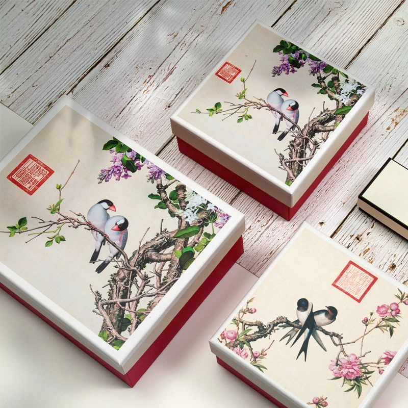 Chinese Flower and Bird Gift Box