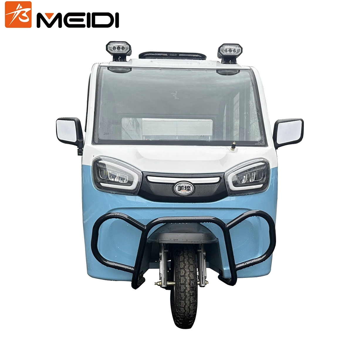 Meidi Closed Cabin Electric Passenger Tricycle 3 Wheel Car for The Elderly