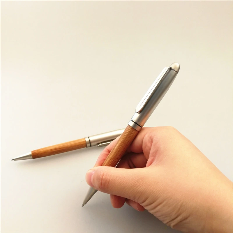 New Design Metal Bamboo Eco-Friendly High quality/High cost performance  Gift Promotional Wooden Ballpoint Pen