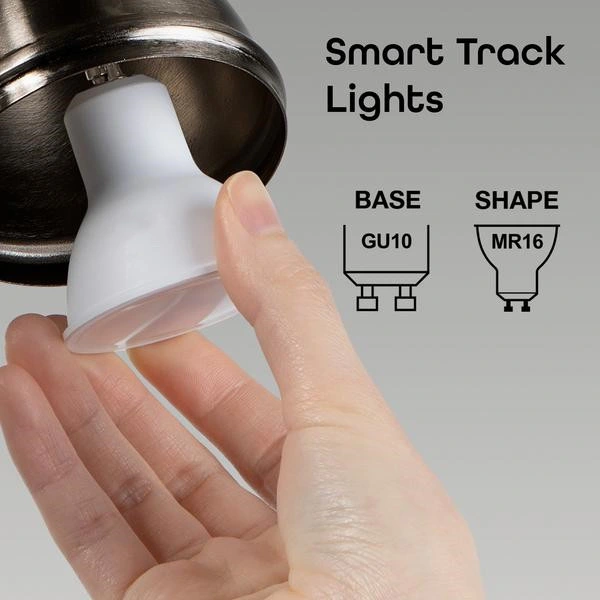 GU10 COB Smart LED Spotlight 5W CCT Dimmable Light Bulb for Smart Home