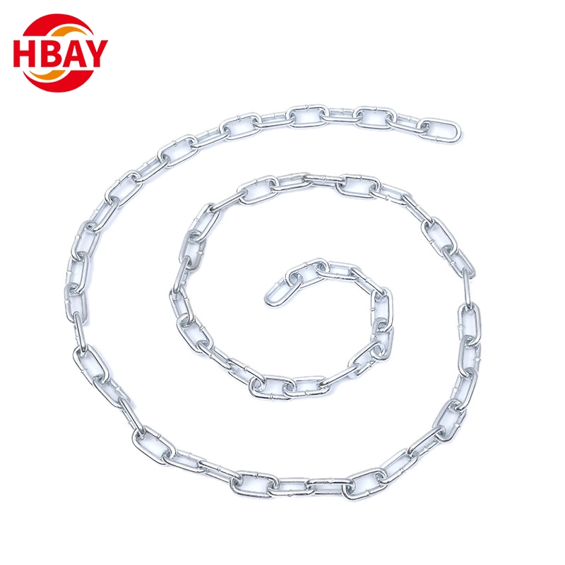 Hot-DIP Galvanized DIN763 Commercial Link Chain Steel Lifting Chain