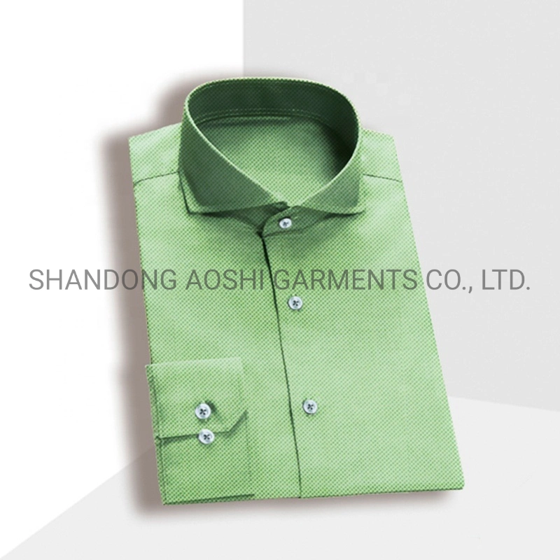 Special Design High quality/High cost performance  Custom Logo Shirt Slim Fit Business Formal Men Cotton Shirt