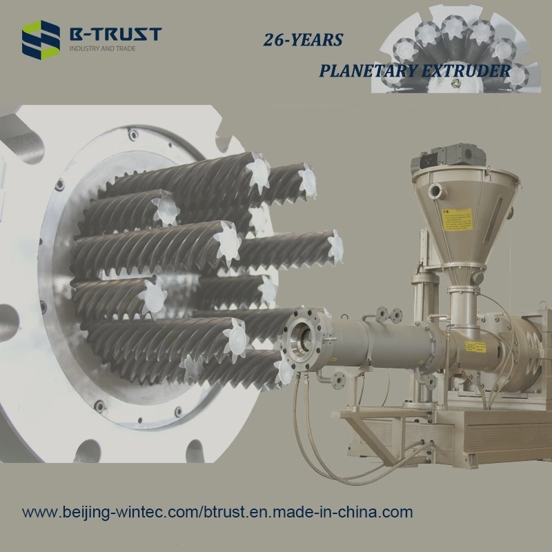 Btrust Planetary Screw PVC Film Extruder Machine with Best Price