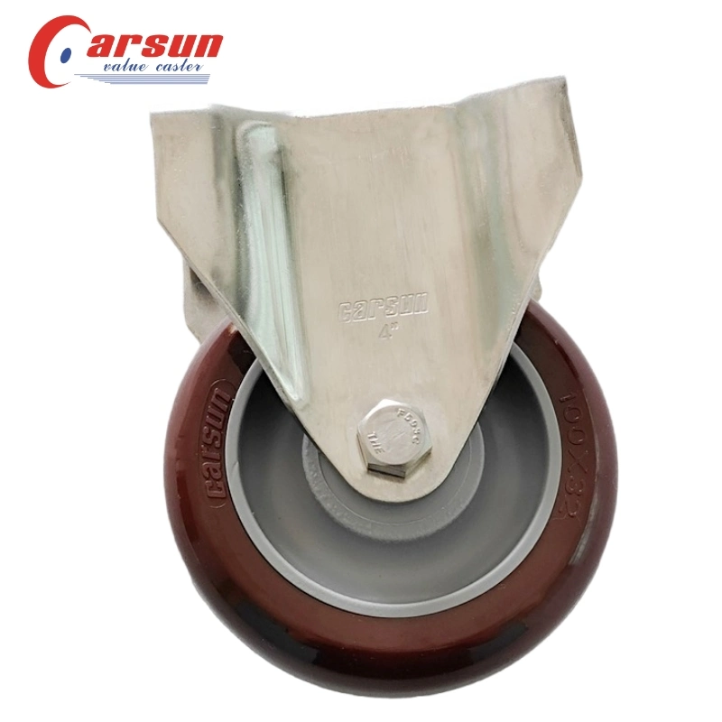 Stainless Steel Castors 3/4/5/6/8inch Industrial Caster Wheels with Rust Prevention and Corrosion Resistance