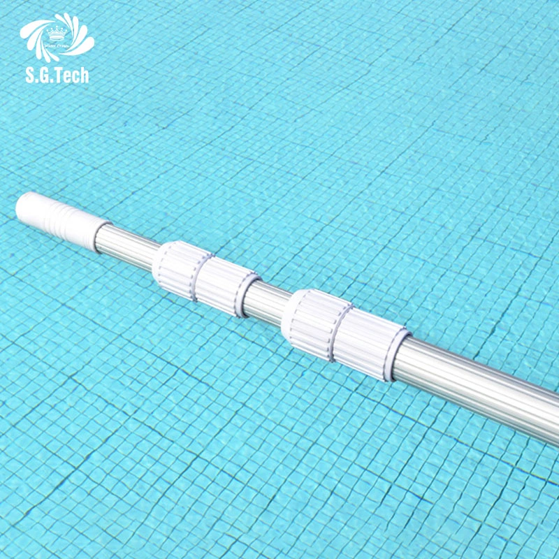 Factory Supply Pool Cleaning Accessories Swimming Pool Aluminum Telescopic Pole