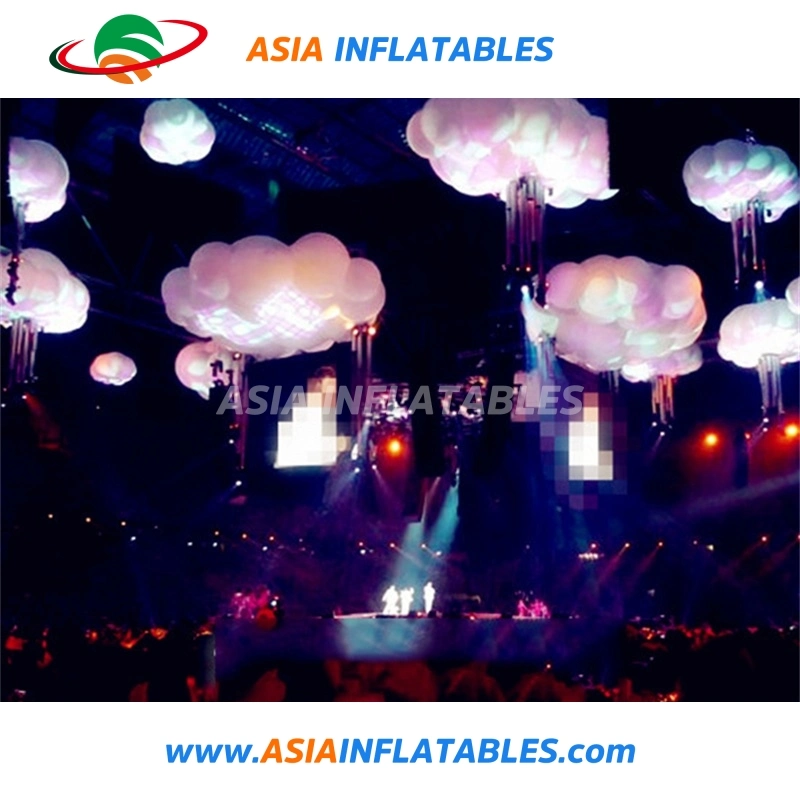 Lighting Inflatable Air Cloud Helium Balloon for Decoration