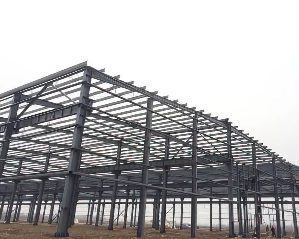 Prefabricated Bridges Warehouse Insulation Hall Steel Structure Price