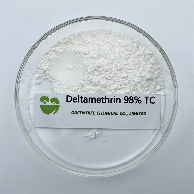 مبيدات الحشرات 98 ٪ TC Deltamethrin CAS 52918-63-5