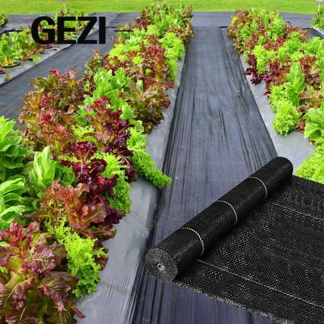 Black PP 100GSM Weed Mat to Stop Grass Growing