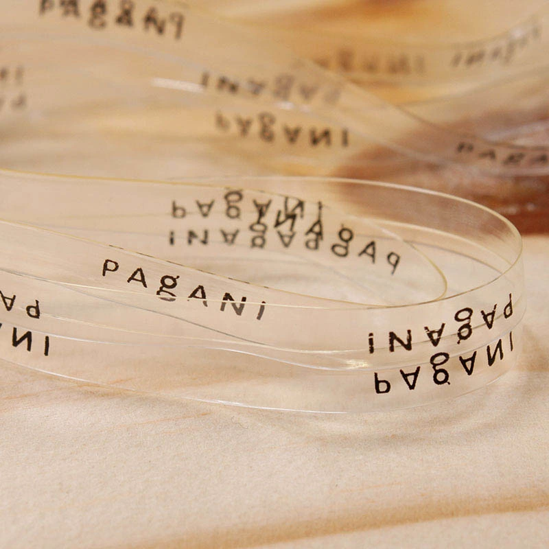 Good Quality Clear Elastic Mobilon Shoulder Tape TPU Clear Tape for Bra Strap