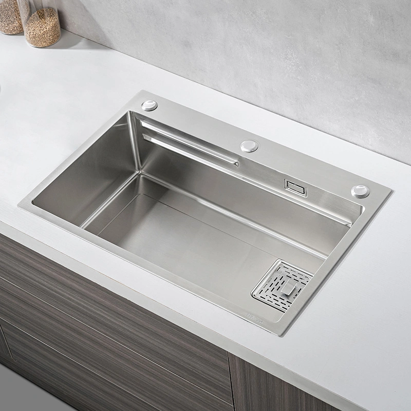 304 Stainless Steel Kitchen Sink Handmade Single Bowl