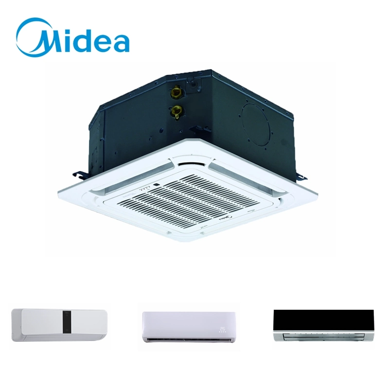 Midea 600cfm High-Lift Drain Pump Fcu 4-Way Ceiling Mounted Cassette Type Chilled Water Fan Coil Units