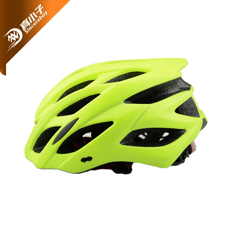 Fábrica al por mayor Deportes bicicleta Seguridad bicicleta esquí bicicleta Helmet con Luz LED parpadeante