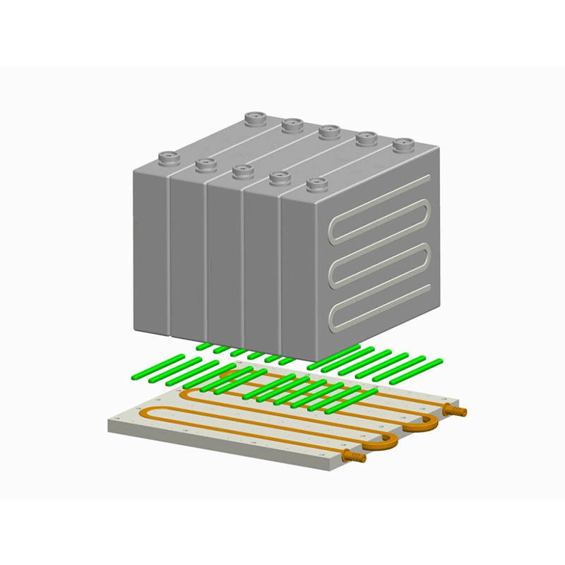 Système de gestion thermique de refroidissement de batterie de véhicule électrique d'origine