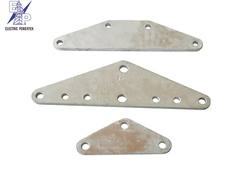 High quality/High cost performance  Electrical Power Fitting Link Plate Strain Triangle Yoke Plate