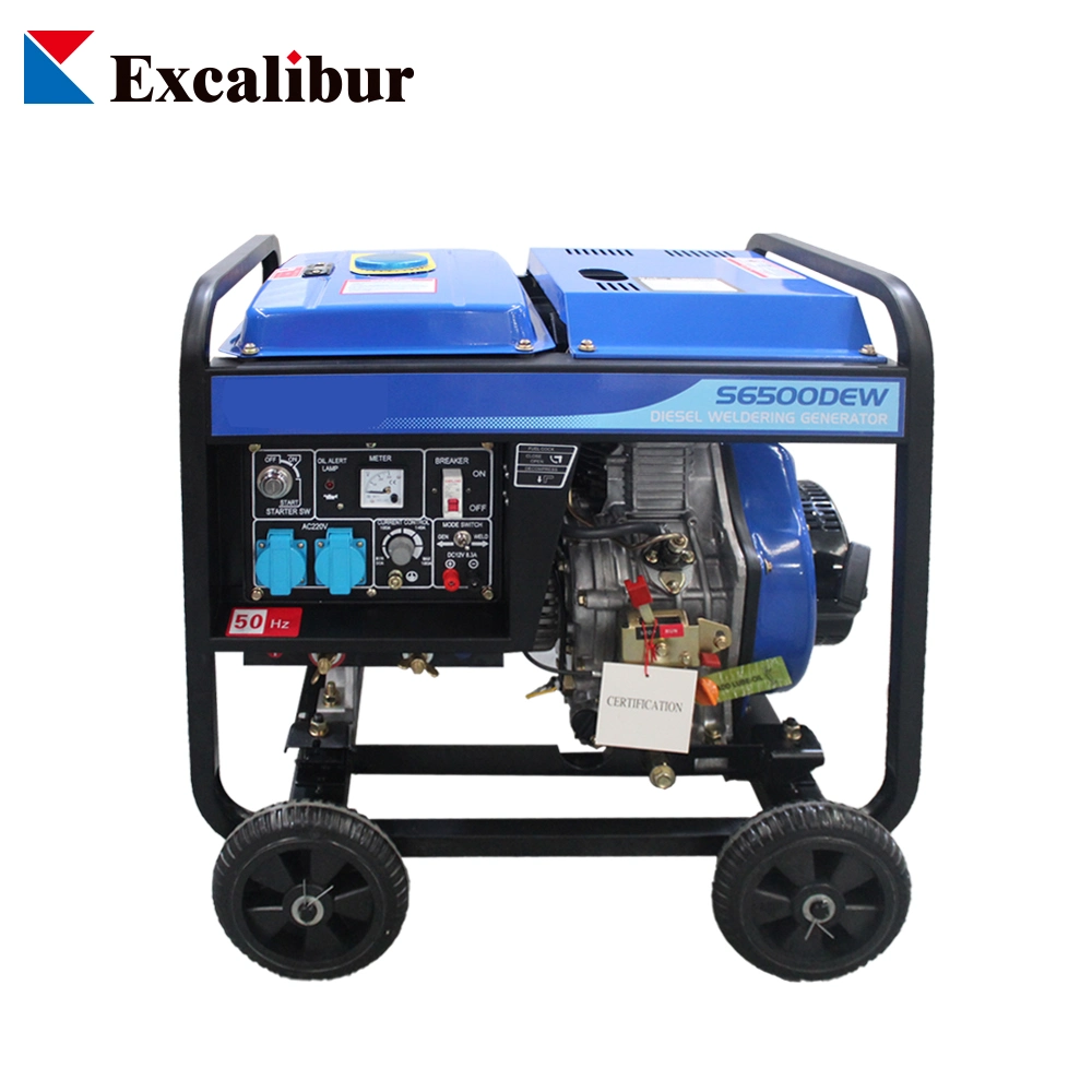 Single Cylinder Engine 2kw Output Generator Welding Machine