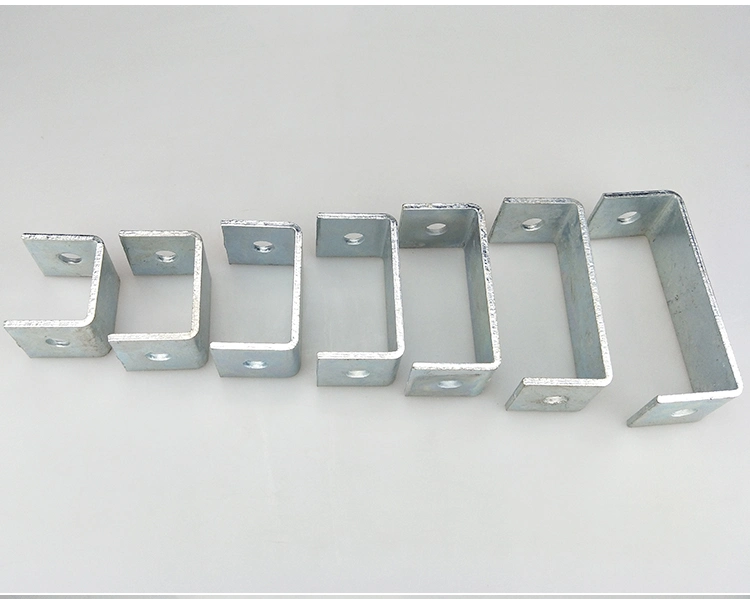 Horse Clamps Brackets Hardware Tiger Clips Clamps C Type Clamps Brackets with Hole Tube Clip Fixed Bracket Clamps