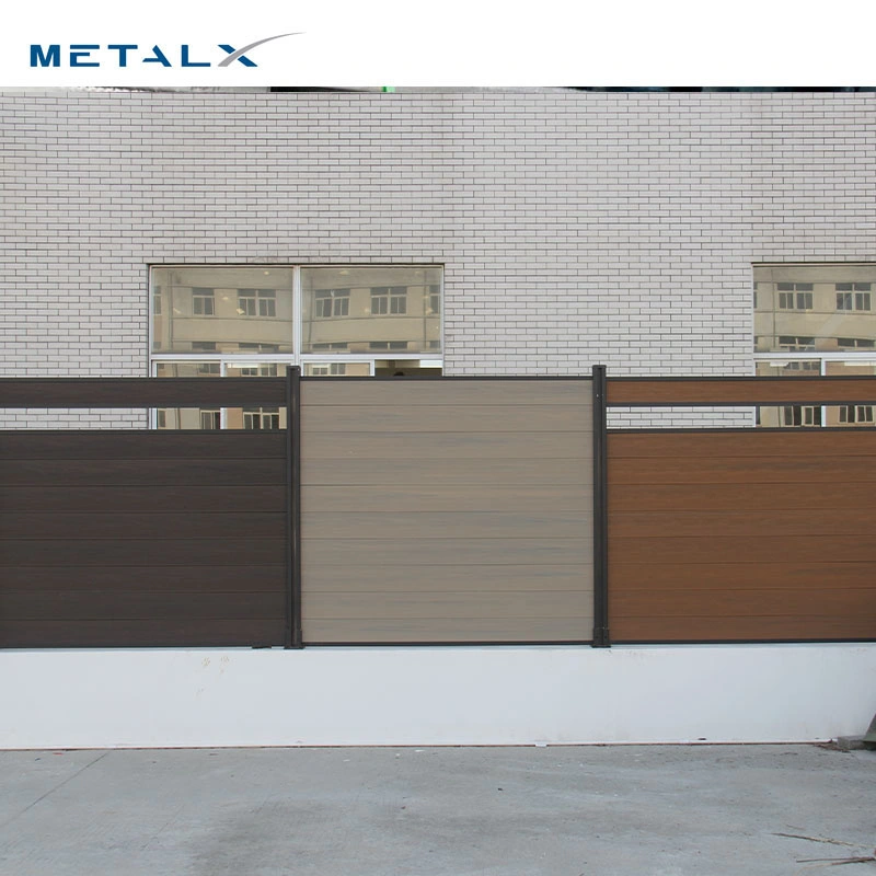 China Supplier Cheap Price WPC Outdoor Garden Decorative Boundary WPC Fence