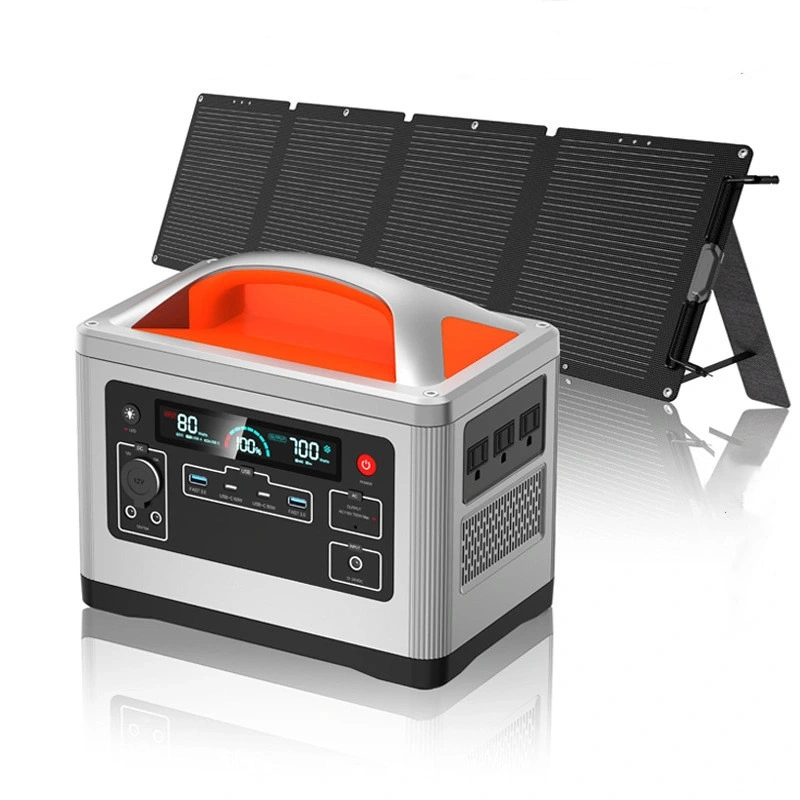 700W générateur solaire d'alimentation d'urgence Frl-Cn700W Outdoor Camping alimentation solaire