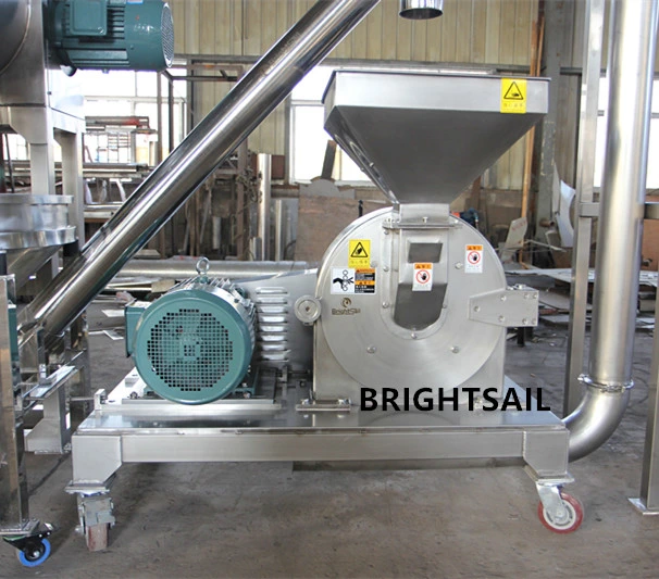 Stainless Steel Brightsail Salt Machinery Industrial Salt Powder Making Machine with Factory Price