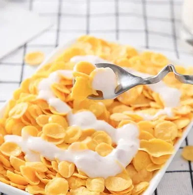 China Manufacturing Frühstück Getreide Cornflakes Verarbeitung Linie Instant Food Maschine Wird Gemacht