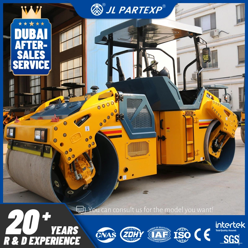 Parking Ground Export 8t Mechanical Vibration Mini Road Roller Vibrator for Sale