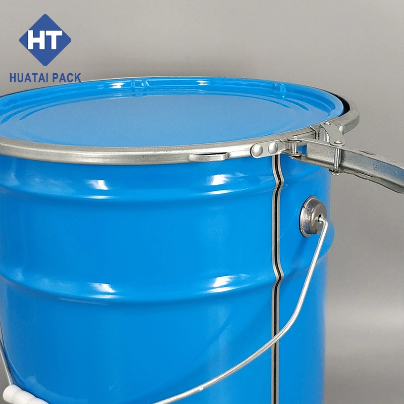 Manufacture 20 Liters Tin Can Open Head with Locking Ring Cover