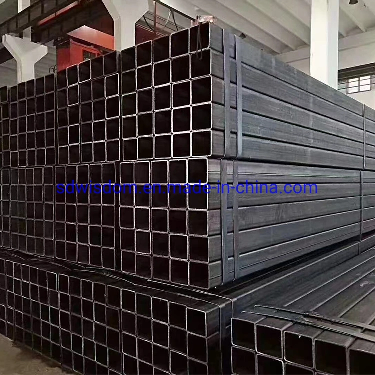 Q235 ASTM A36 40X40 Galvanized Square/Rectangular/Rhs/Shs/Decoration/Building/Fence/Pre Galvanized Steel Pipe Hot Dipped Gi Steel Tube