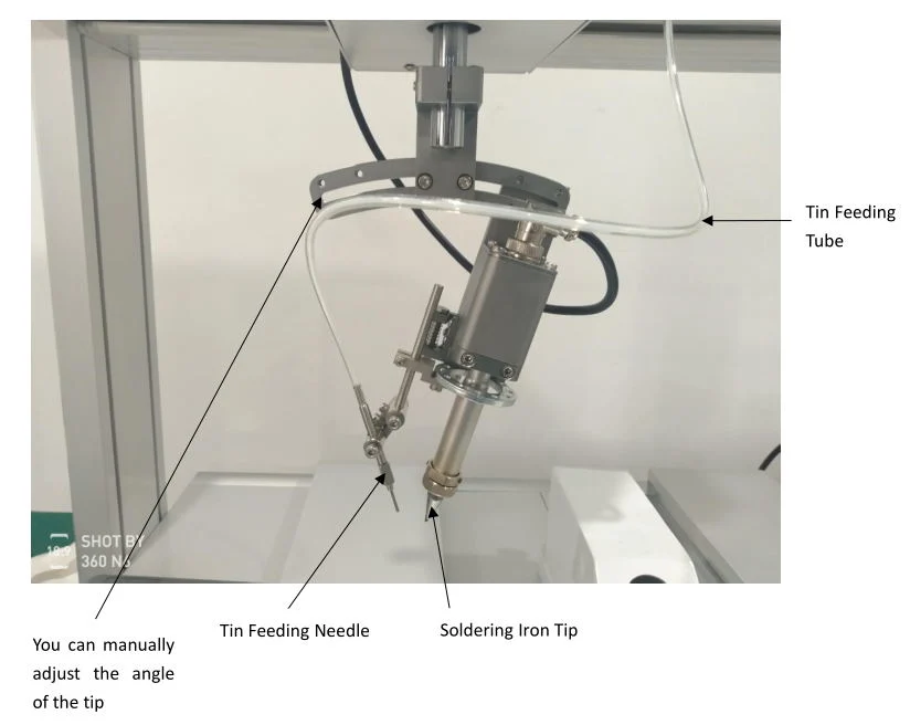 Desktop 5-Axis Single Head Double Rail Robtic Soldering Machine T-6331RM