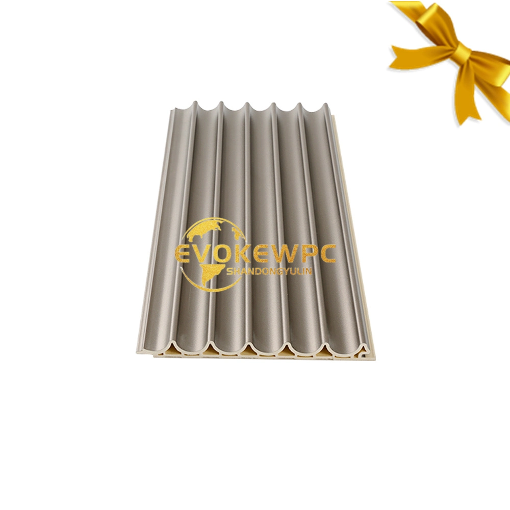 Evokewpc Interior Decor Square Plastic Wood Composite PVC Square Tube for PVC Wall Panel