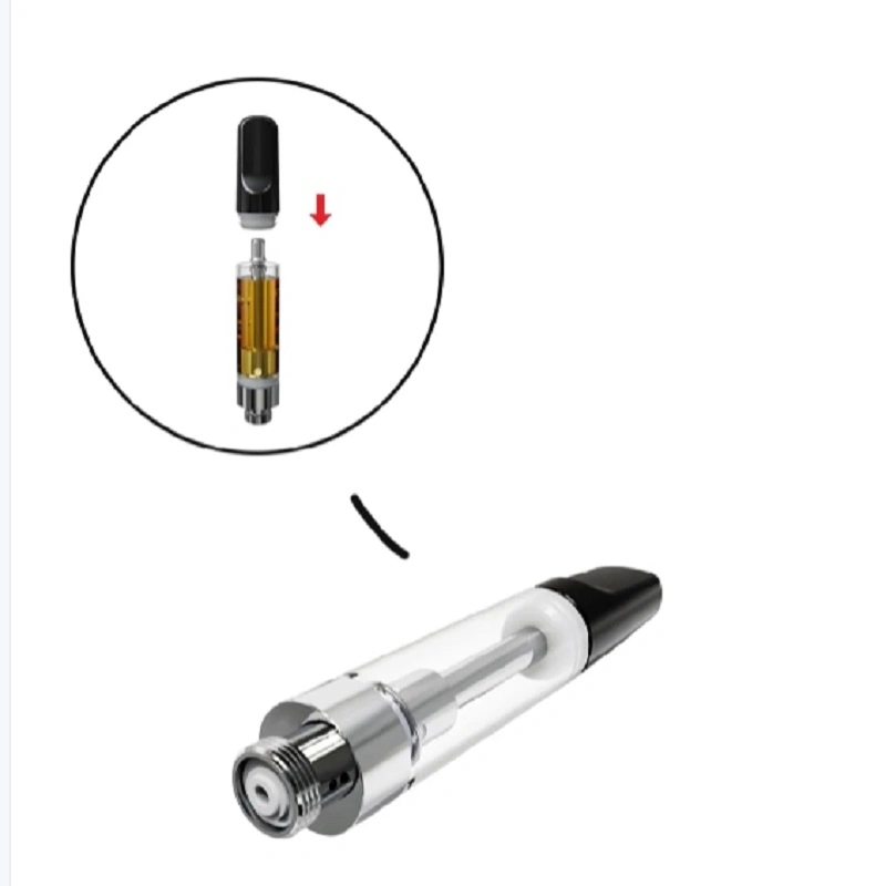 Emballage remplaçable EGO Bulk T 510 Thread Thin FRyd 0.5ml 1 ml 2 ml 2 grammes D8 G5 CG20 réservoir d'huile stylo à tête de Vape Kit de fuite de cartouche de porte-fusée en laiton céramique