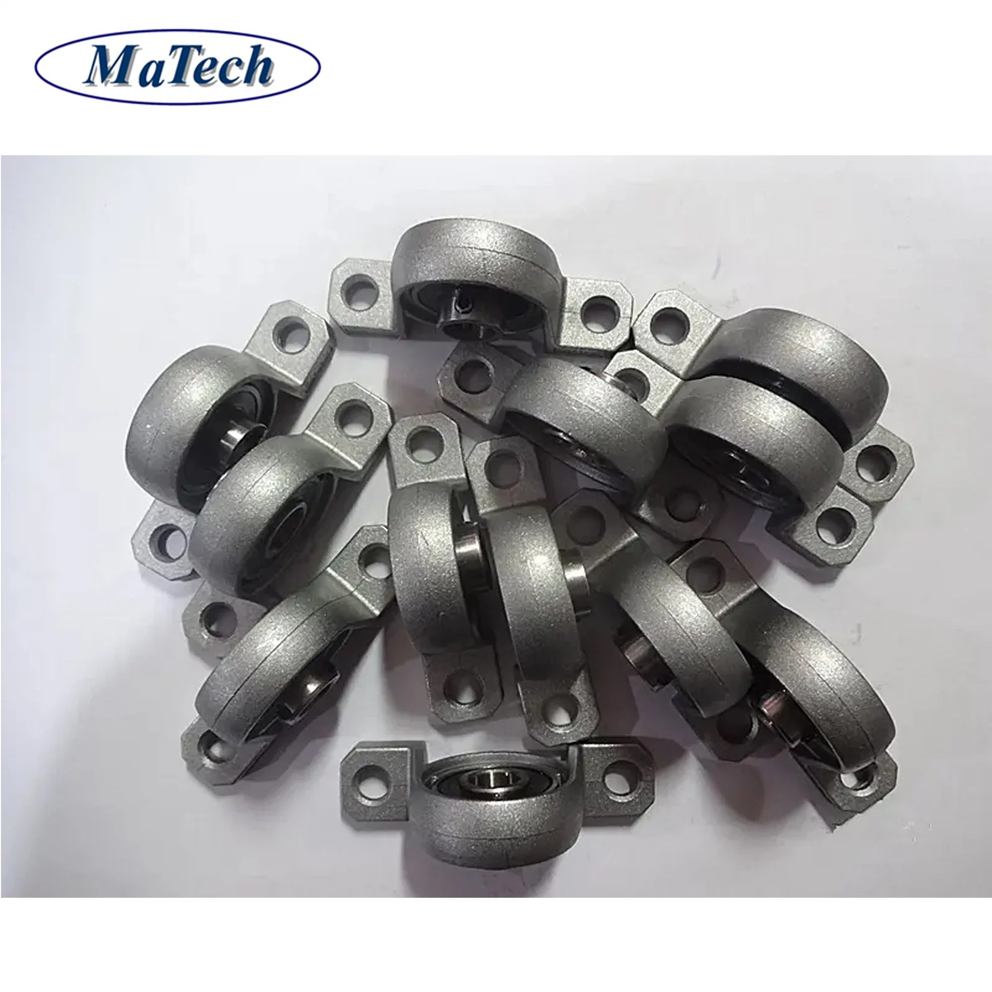 Matech Precision Custom Casting Aluminum Steel Auto Bearing Seat with Galvanization