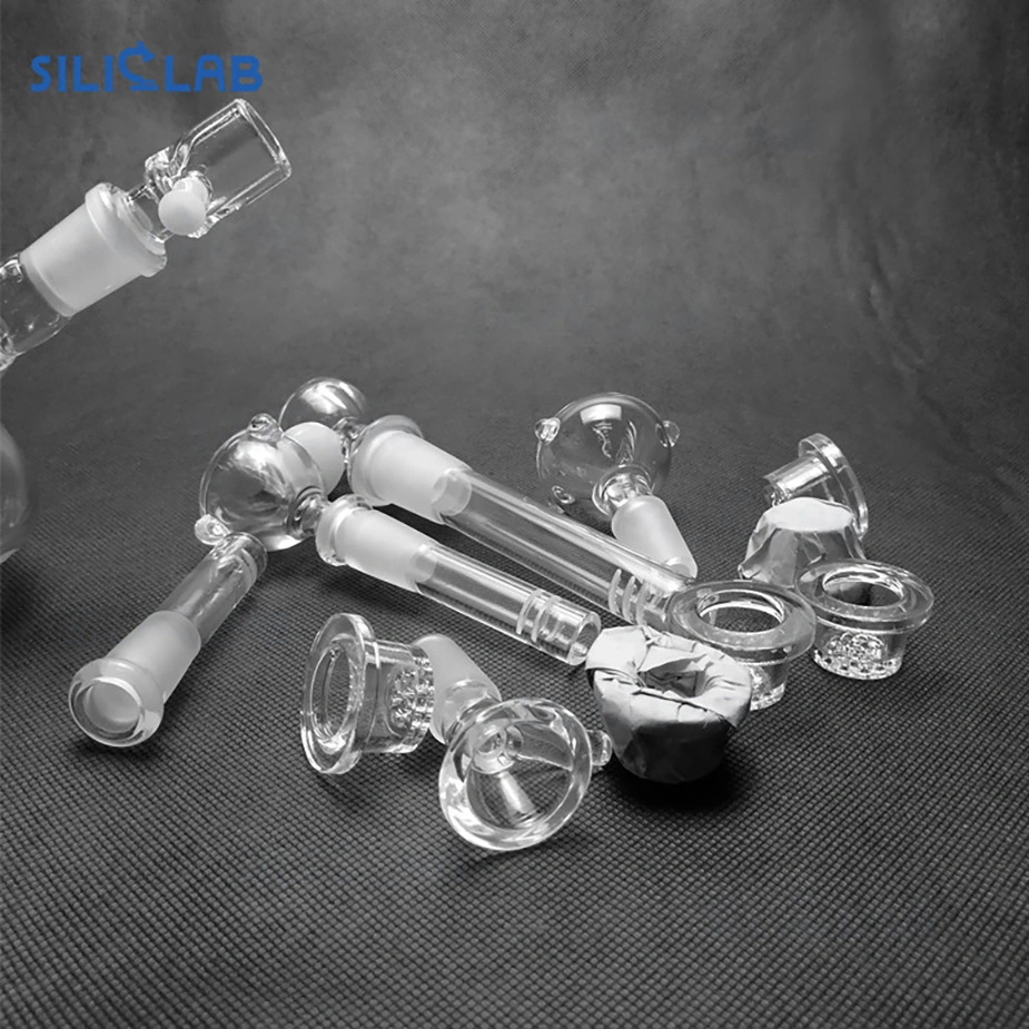 New Transparent Heat-Resistant Glass Banger DAB Nail Smoking Quartz Bowl