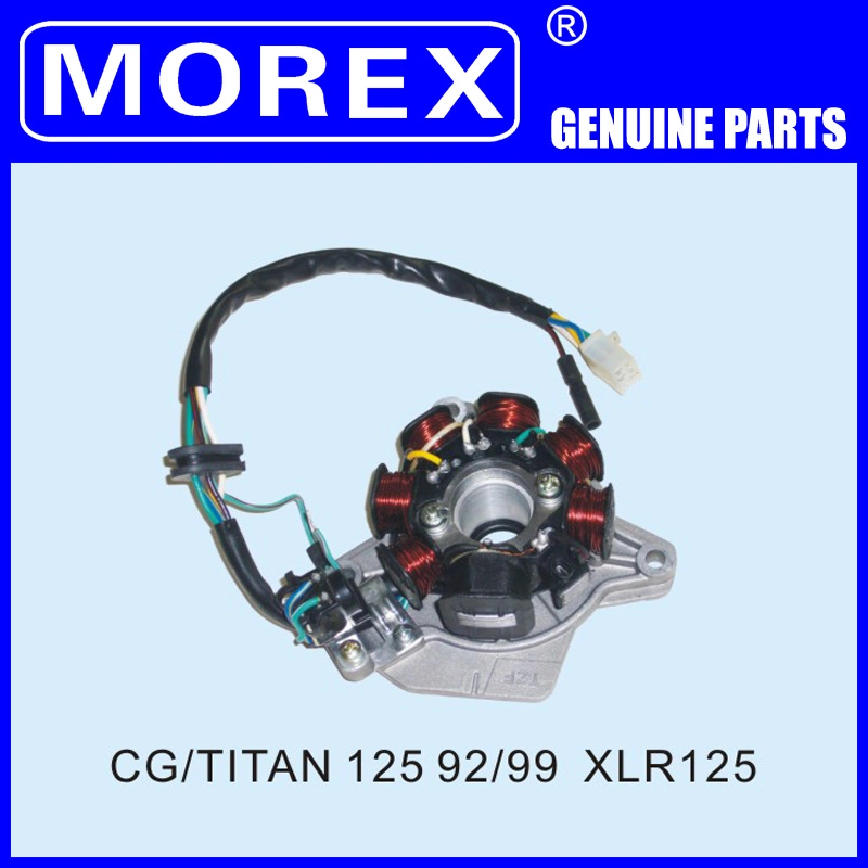 Motorcycle Spare Parts Accessories Morex Genuine Coil Stator & Rotor Magneto Cg/Titan125 92/99 XLR125 Original Suzuki YAMAHA Bajaj Vespa