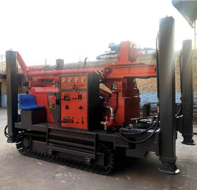 200m Tracked Borehole Rotary Drill/Drilling Rig for Water Well