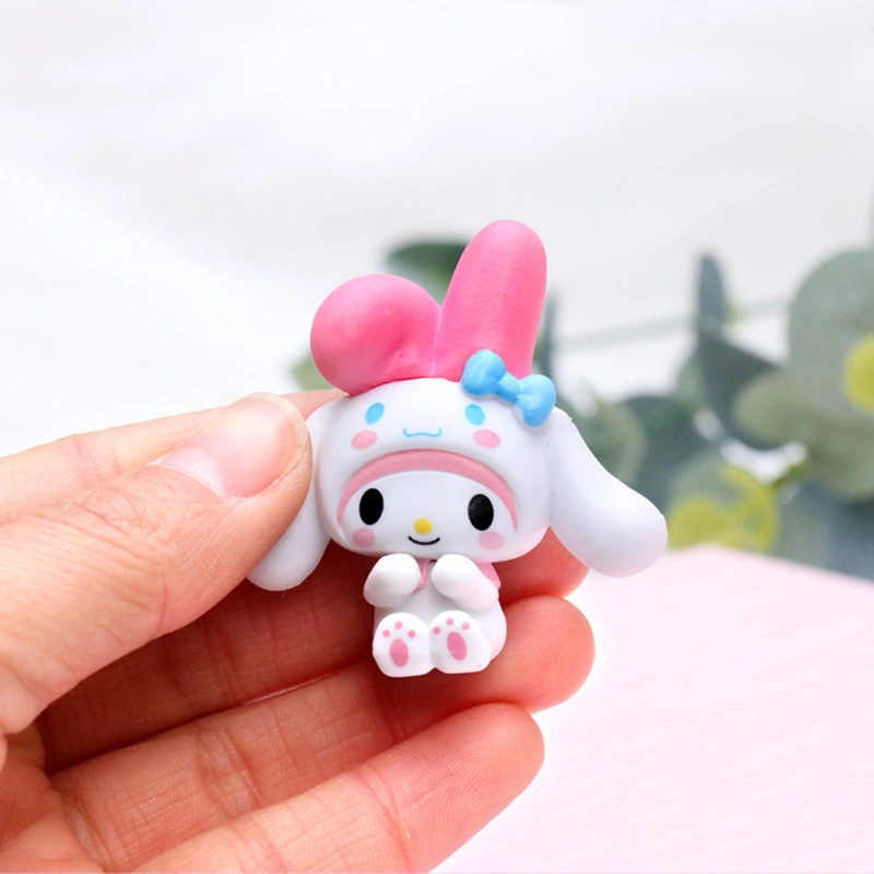 Ruunjoy Wholesale/Supplier Mini Sanrio 5PCS/Set Anime Figure Ornaments Collection Decoration Car Anime Ornament Sanrio Accessories