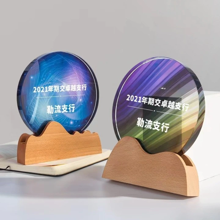 Custom Craft Optical Glass Star Trophy Blank Crystal Glass Award