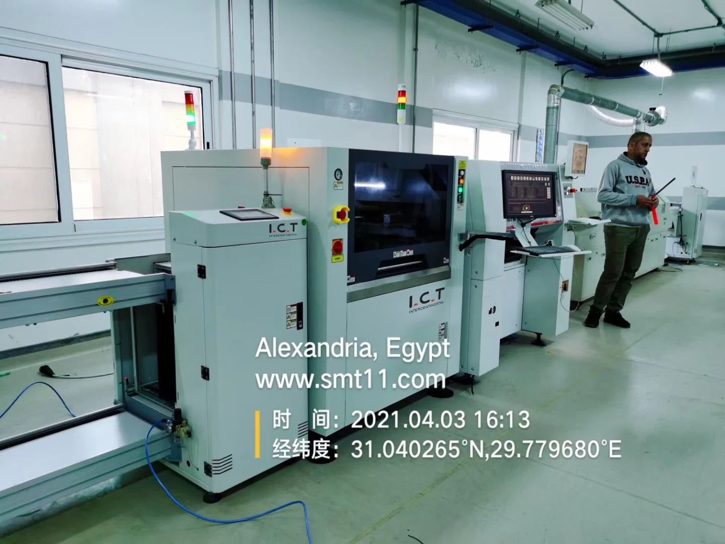 Full Automatic LED Stencil Printer PCB Printing Equipment